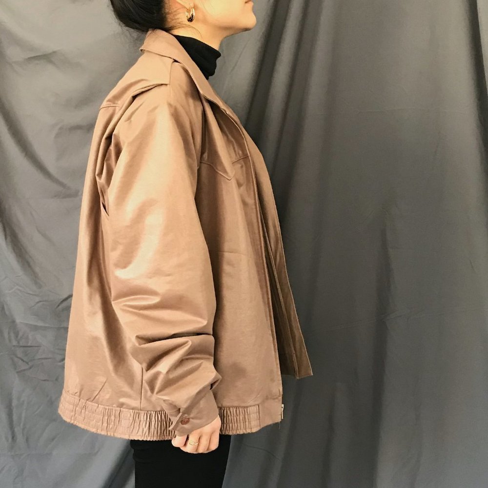 Vintage 1970s H bar C ranchwear jacket beige Med - Picture 5 of 12